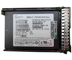 HP 1,92 TB 2,5 colio SATA III (6 Gb/s) serverio diskas (1.92TB SATA 6G SFF MU-3 SC DS)