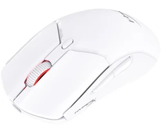 HP HyperX Pulsefire Haste 2 Mini - Belaidė pelė žaidimams (Baltas), Ambidextrous, Optinė, USB Type-C, 3200 DPI, Baltas