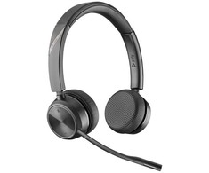 HP Inc. „Poly Savi 7220 Office“ – „Savi 7200“ serijos – ausinės – ant ausies – DECT – laidai – juodos (8D3G8AA)