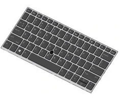 HP L13697-B31 klaviatūra, skirta EliteBook 735/830 G5/G6, su apšvietimu, su taškiniu valdikliu, EURO