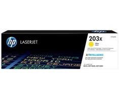 „HP LaserJet 203X“ didelės talpos originali geltona tonerio kasetė, 2500 puslapių, geltona, 1 vnt.