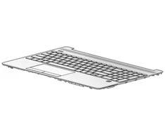 Klaviatūra Hewlett Packard (HP) HP M31100-051 klaviatūros apačios dalys