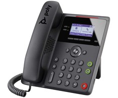 Hewlett Packard (HP) Poly Edge B10 IP telefonas su maitinimo šaltiniu EMEA – INTL English Loc Euro kištukas