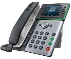 Hewlett Packard (HP) Poly Edge E320 IP telefonas ir PoE