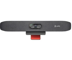 HP Poly Studio R30 USB Video Bar, 4K Ultra HD, 3840 x 2160 pikselių, 5x, Pilkas