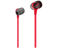 HP su laidu žaidimams ausinės HyperX Cloud Earbuds II, juodas/raudona