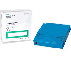 Hewlett Packard (HP) HPE LTO-9 Ultrium 45 TB RW nestandartiškai pažymėtos bibliotekos paketas 20 duomenų kasečių su dėklais