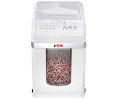 HSM Autofeed X300 paper shredder with automatic feeder, 30 L, P4, 4 x 12 mm