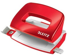 Leitz Punch Wow Nexxt 5060 perforatorius, Raudonas