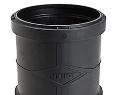 Huliot Doo Eur Tylioji dviguba mova 50mm - 50mm garsą slopinanti kanalizacijos dviguba mova