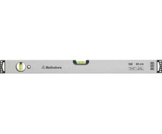 Hultafors 80 cm gulsčiukas su 2 ampulėmis iš aliuminio profilio 49x21 mm