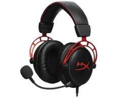 HyperX Cloud Alpha - Ausinės Žaidimams (Juodas-Raudona), 298 g