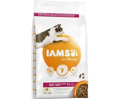 Iams CAT Vitality Senior vištiena 3kg