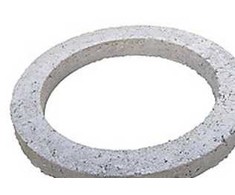 IBF 315 x 50 mm viršutinis žiedas, betoninis