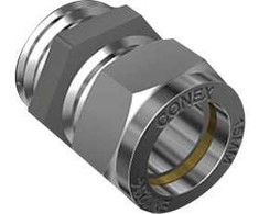 IBP CONEX adapteris 3/8"-10 mm su chromuotu antgaliu