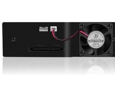 ICY BOX IB-170SK-B mobilus stovas 5.25, skirtas 3.5 SATA HDD ventiliatoriui, juodas
