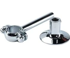 Ideal Standard chromuotas vamzdžių laikiklis su perpildymo anga Ø 90–105 mm