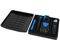 „iFixit EU145348-5“, Atidarymo įrankis, Mobilusis telefonas / išmanusis telefonas, Atidarymo įrankis, Atsuktuvas, Purškiklis, Pincetas, Polimeras, Juoda, Mėlyna, Plokščia, Pentalobe, Phillips, Torx, Trijų taškų