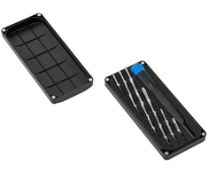 iFixit EU145474-1, ABS plastikas, plokščias, Pentalobe, Phillips, Torx, Tri-point, 16 vnt., juoda, 45 mm, 22 mm