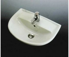 Geberit izlietne Cera, 570x440 mm, uz kronšteiniem 96377, balta