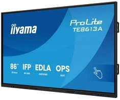 Monitorius Iiyama TE8613A-B2AG 86IN UHD IR 40P - TOUCH AG WITH INTERACTIVE ANDROI
