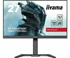 Monitorius IIYAMA GB2770HSU-B6 G-Master Raudona Eagle 27inch Fast IPS FHD FreeSync Premium 180Hz 1100:1 300cd/m2 0.2ms HDMI DP 4xUSB Juodas Garsiakalbiai