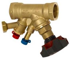 IMI HYDRONIC ENGINEERING A/S TA STAD 10 mf/ 1/2 išleidimo angos - IMI TA serijos valdymo vožtuvas STAD šildymo ir vėsinimo sistemoms