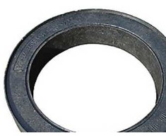 Import Viršutinis žiedas, pasviręs 605 x 9–22 mm – perdirbtas plastikas