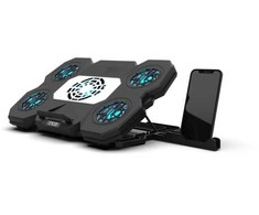 Inca INCA nešiojamojo kompiuterio aušinimo padas Kühler INC-614GMS Gaming, 9-17'', 5 Lüfter