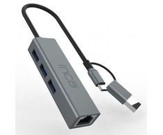 HUB USB Inca INCA Adapteris IUTP-03TX Ethernet > USB und Typ-C 1000Mbit/s