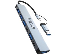 HUB USB Inca INCA Adapteris IUTP-7T USB C/A 5Gbit/s