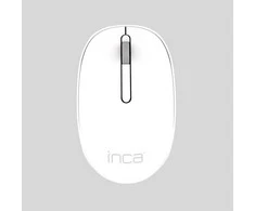 Pelė Inca INCA Pelė IWM-241RB 1200 DPI,CANDY DESIGN 3D Balta, 2,4GHz