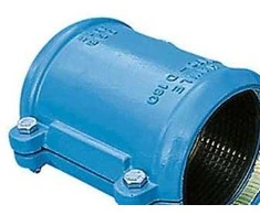 Induflow Remontinė jungtis 75 mm - 9240. Tempimui atspari. PVC ir PE vamzdžiams. A4 varžtai. Hawle