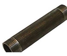 INDURA spenelio vamzdelis juodas 1/2 - 110 mm