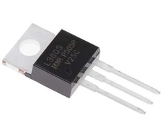 Infineon N kanalo MOSFET, 140 A, 30 V, 3 kontaktų TO-220AB