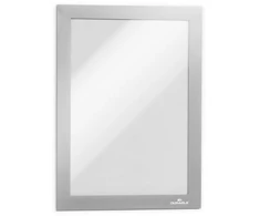 Inforammer, DURABLE Duraframe A5, lipnus, PP, sidabrinis, pakelis su 2 vnt.