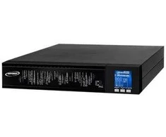 „Infosec E3 Pro 2000 RT“ nepertraukiamo maitinimo šaltinis (UPS) Dvigubos konversijos (internetinis) 2 kVA 1800 W 4 kintamosios srovės lizdai