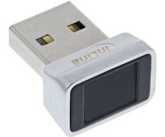 InLine brūkšninių kodų skaitytuvas InLine® USB pirštų atspaudų skaitytuvas / skaitytuvas, suderinamas su Windows Hello