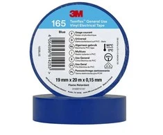 3M Temflex 1500 DE272951109 izoliacinė juosta 19mmx20m mėlyna