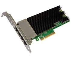 „Intel“ 10 GB 4 prievadų serverio adapteris X710-T4 (4xRJ45) LP urmu