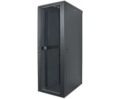 Intellinet 19" tinklo spintelė – laisvai pastatoma, 32U, 600x800mm (plotis x gylis), juoda, surinkta, maks. 1500kg, daugiapakopė durų spyna, po vieną spyną kiekvienoje šoninėje panelėje, naudingasis gylis nuo 123 iki 573mm, IP20 apsaugos klasė, stelažas, plienas, laisvai pastatoma stelažas, 32U, 1500kg, rakto užraktas, reguliuojamos kojelės, 98kg