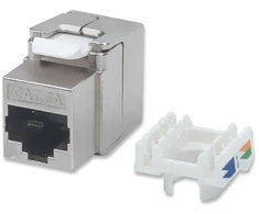Intellinet 771986, Plokščias, Sidabrinis, IDC, RJ-45, 23/24/25/26, RoHS, CE, UL, GHMT