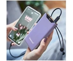 POWER BANK USB 10000MAH QC3.0 / PURPLE F10000 7332033 INTENSO