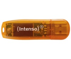 INTENSO 64GB USB 2.0 Flash Atmintinė (Oranžinė)