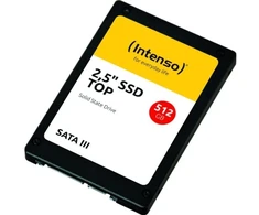 Intenso Top, 512 GB, 2,5", 550 MB/s, 6 Gbit/s