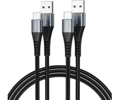 Intenso Charging/Data cable A60C 2M DOUBLE PACK Juodas / Podwójne opakowanie / 2 metry / Juodas kabelis USB USB A USB C Juodas (7904120)
