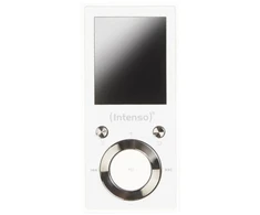 Intenso vaizdo paspirtukas BT, MP3 grotuvas, 16 GB, LCD, USB 2.0, baltas, ausinės pridėtos