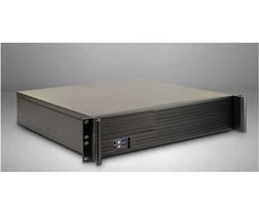 Inter-Tech IPC 2U-K-240L (juodas, 2 Hheneinheiten)
