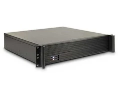 Inter-Tech IPC 2U-K-240L (juodas, 2 Hheneinheiten)