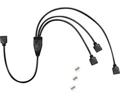 Inter-Tech Inter-Tech ADAPTER LED RGB 3x 4pin/4pin ASUS Aura, MSI Mystic Light 88885466